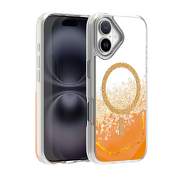 Epoxy Mag case for iPhone 16 6,1" orange