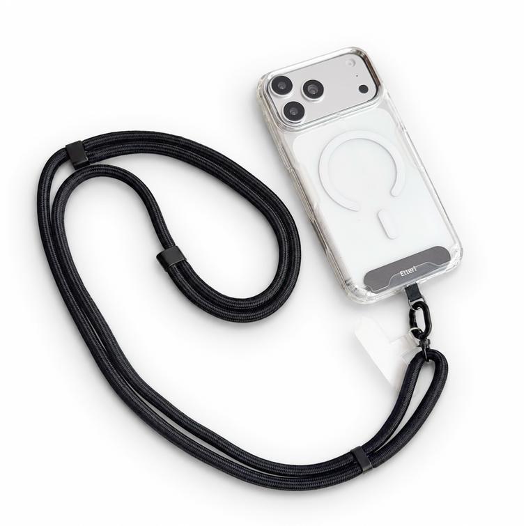 Etteri universal neck lanyard for phones black