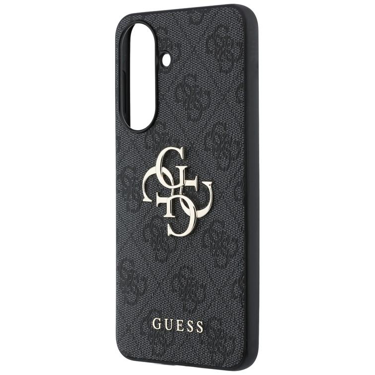 Guess HC PU 4G Big Metal Logo case for Samsung Galaxy A37 black