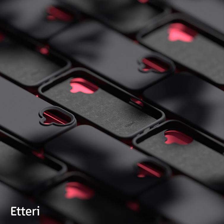 Etteri silikonikotelo Xiaomi Redmi 15C 5G mustalle