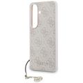 Guess case 4G Classic Logo Charm MagSafe for Samsung Galaxy S26 pink