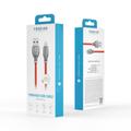 Forever Tornado -kaapeli USB - Lightning 1,0 m 3A punainen