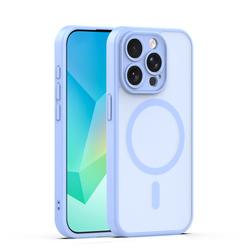 Mag Matt case for iPhone 14 Pro 6,1" light blue camera protection