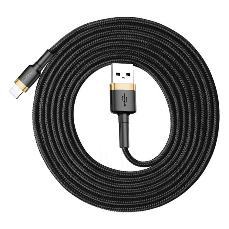 Baseus Cafule USB-kaapeli - Lightning 2,0 m 1,5A kulta-musta