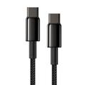 Baseus-kaapeli Tungsten PD USB-C - USB-C 2,0 m musta 100W