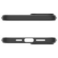 Spigen Liquid Air -suojakuori iPhone 15 6,1":lle mattamusta