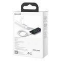 Baseus Superior USB - USB-C -kaapeli 2,0 m valkoinen 66W