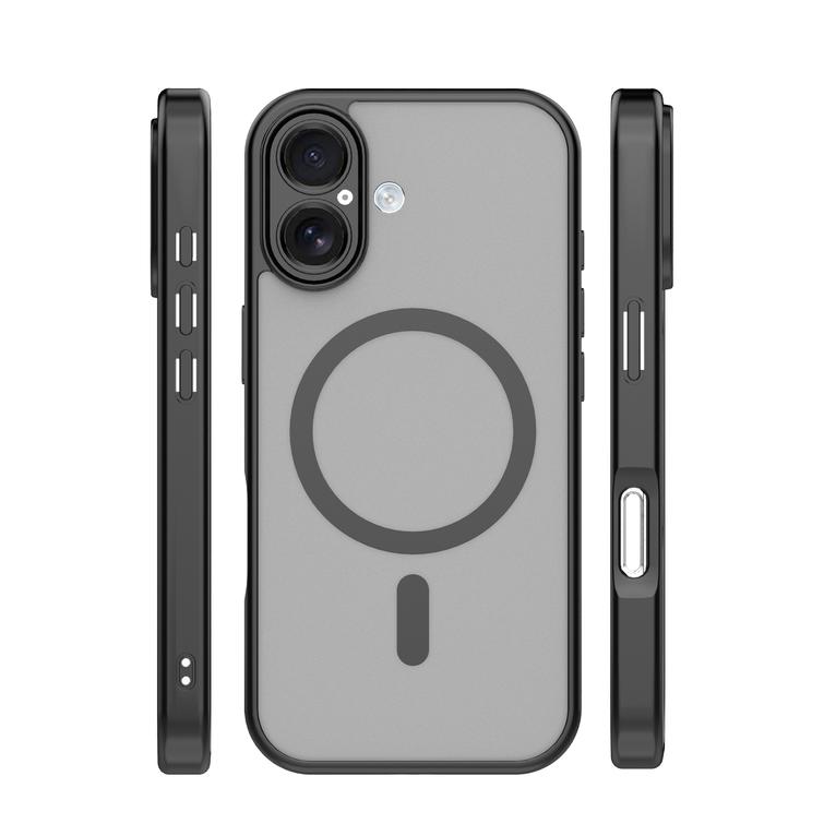 Mag Matt musta kamerasuojalla kuori iPhone 17 / 18 6,3'' -mallille