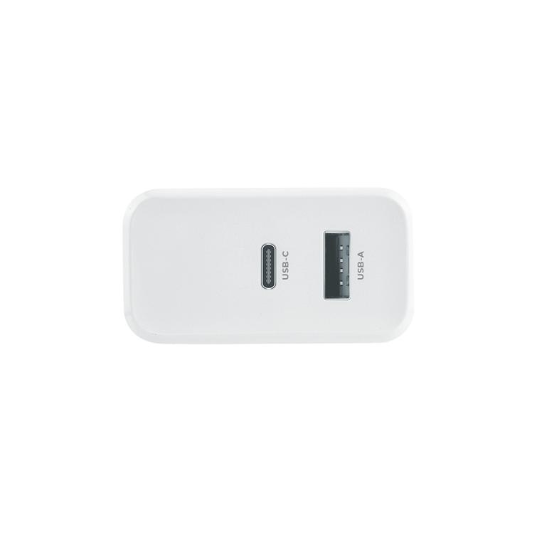 Maxlife MXTC-07-45AC PD QC laturi 1x USB-C 1x USB 45W valkoinen