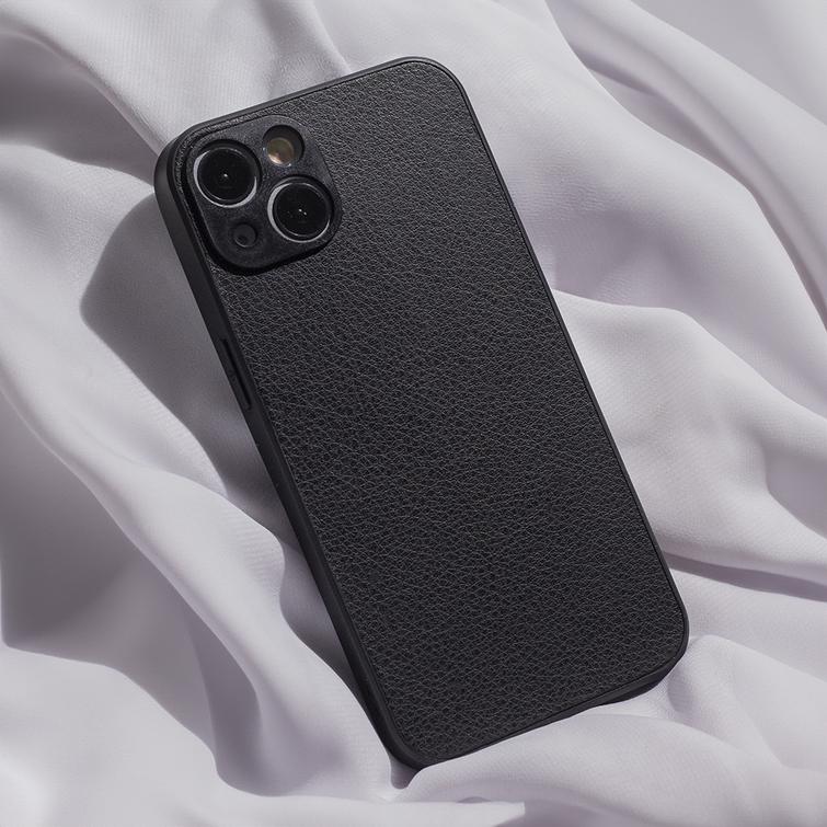 Mustavalkoinen Xiaomi Redmi 12c / Redmi 11a -puhelimen suojakuori, musta