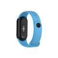 SILICONE STRAP MI BAND 8/M8 (11). BLUE
