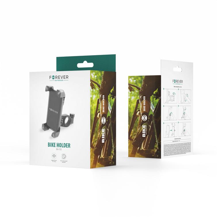 Forever pyöräteline BH-110 6,5" musta