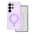 Bubble Dots Mag kuori Samsung S25 Ultra violetti