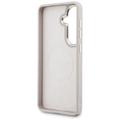 Guess case 4G Big Rhinestone Triangle Strap MagSafe for Samsung Galaxy S26 pink