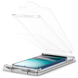 Spigen Elite Shield "Ez Fit" Samsung Galaxy S25:lle, kirkas