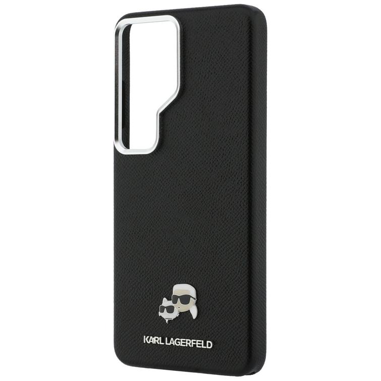 Karl Lagerfeld case Saffiano KC Metal Logo MagSafe for Samsung Galaxy S26 Ultra black