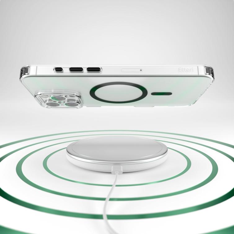 Etteri Color Mag -suojakuori iPhone 16 Pro Maxille 6,9" musta