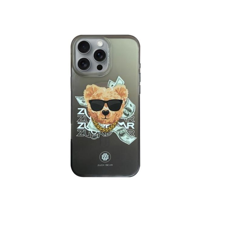Nakładka Zuck Bear Harold Magsafe do Iphone 16 Pro Max black TTT