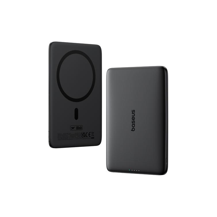 Baseus PicoGo AM41 Cardtype Magnetic power bank 20W 5000mAh Cosmic Black