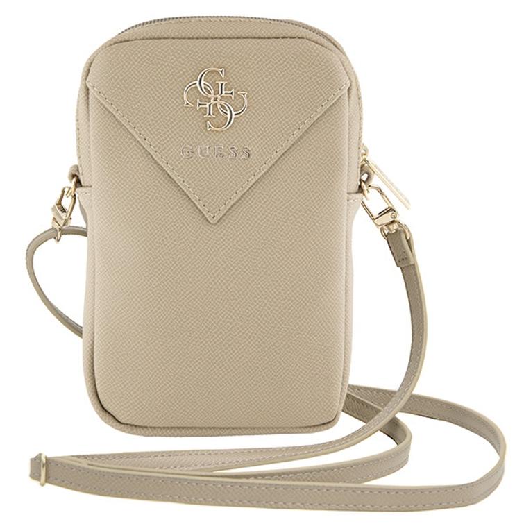 Guess laukku Zip Triangle 4G beige