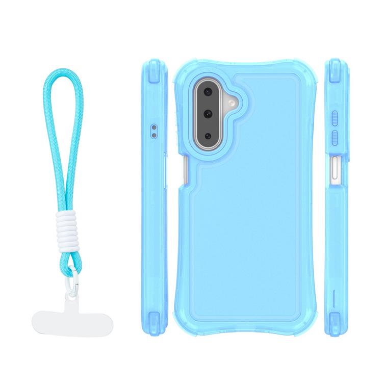 Safepop case with strap for Samsung Galaxy A17 4G / A17 5G / A26 5G blue