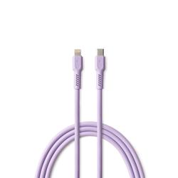 COLORUM cable USB-C - Lightning 1,8m 2,4A CK12-CL-09 xLavenda