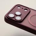 Mag Matt case for iPhone 14 6,1" maroon camera protection