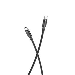 XO-kaapeli NB-Q199 PD USB-C - USB-C 1,5m 100W musta