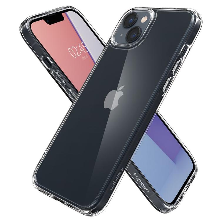 Spigen Ultra Hybrid -suojakuori iPhone 14 6,1":lle, kristallinkirkas