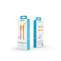 Forever Saffron cable USB-C - USB-C 1,0 m 60W orange