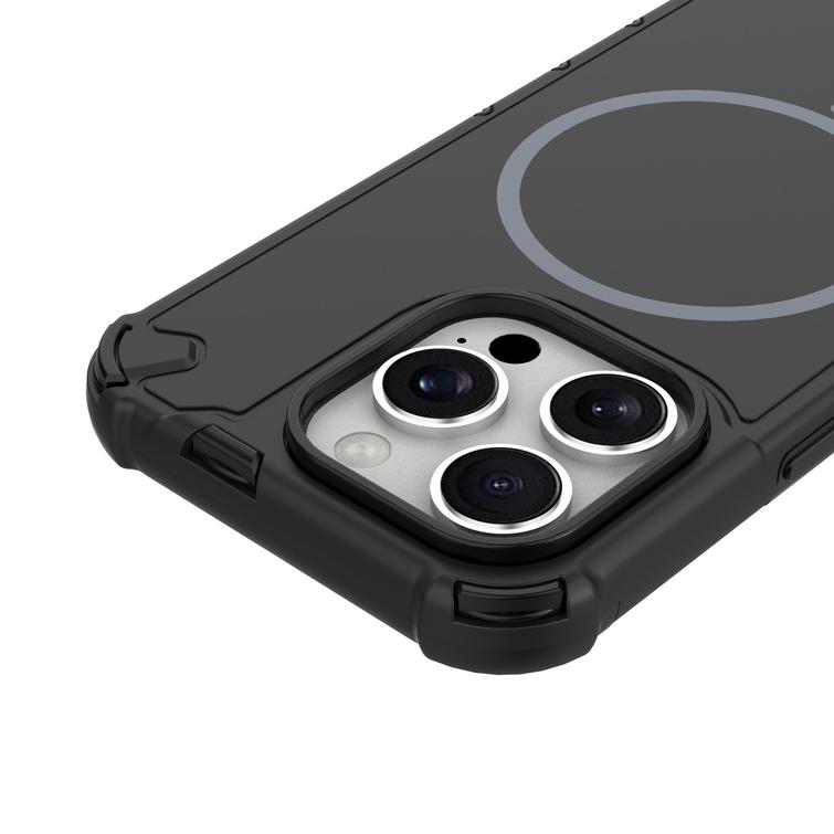 Defender 2in1 Mag -suojakuori iPhone 14 Pro 6,1":lle, musta