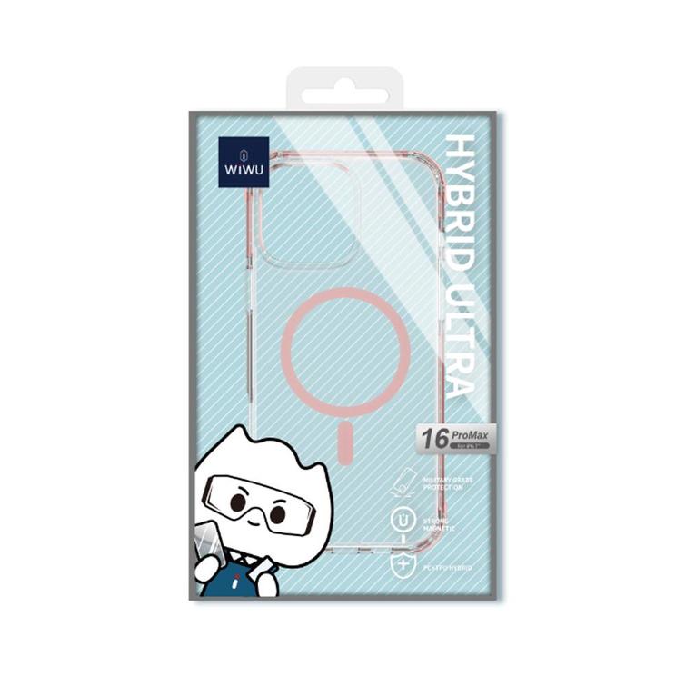 WIWU Hybrid Ultra -suojakuori iPhone 16 6,1":lle, pinkki HCC-203