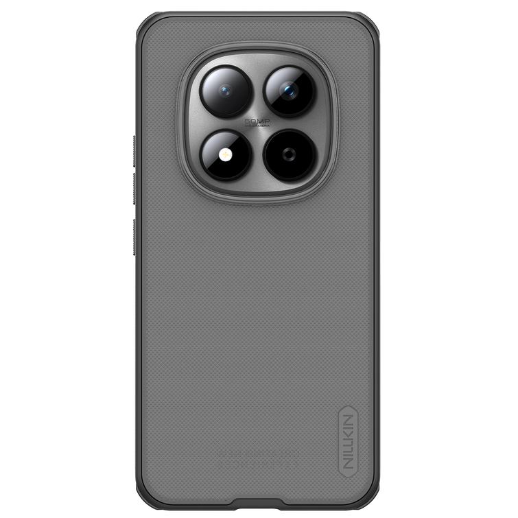 Nillkin Super Frosted Shield Pro Case for Xiaomi Redmi Note 15 Pro+ 5G/Poco M8 Pro 5G transparent black