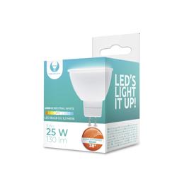 LED-lamppu GU5,3 MR16 3W 12V 4500K 130lm 38° Forever Light
