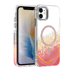 Epoxy Mag case for iPhone 11 pink