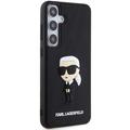 Karl Lagerfeld case for Samsung Galaxy S24 Plus KLHCS24M3DRKINK black HC 3D RUBBER IKONIK NFT