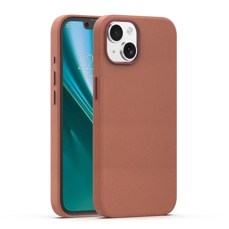 Etteri Elegant Mag -kotelo iPhone 15:lle 6,1" ruskea