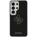 Guess case Grained Big 4G Metal Logo for Samsung Galaxy S26 Ultra black