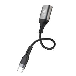 XO-sovitin OTG NB201 USB - USB-C musta