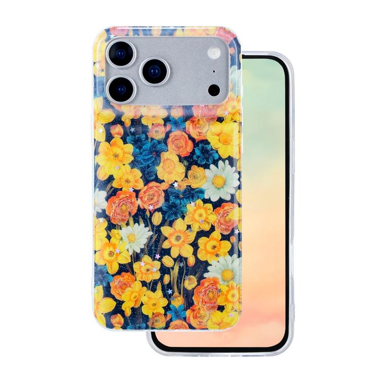 Glow Glam -suojakuori iPhone 17 Pro 6,3":lle, oranssi