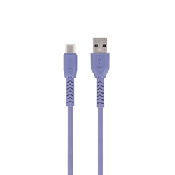 Maxlife MXUC-04 kaapeli USB - USB-C 1,0 m 3A violetti