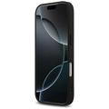 Guess 4G Printed Stripes MagSafe -suojakuori iPhone 17 Prolle, musta