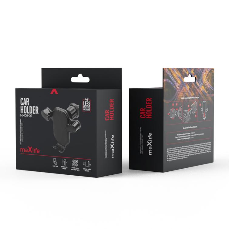 Maxlife car holder for air vent MXCH-05 black