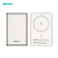 BWOO P82 BO 10000mah 15w varavirtalähde langaton lataus vaaleanharmaa