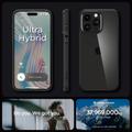 Spigen Ultra Hybrid -suojakuori iPhone 15 Pro Max 6,7":lle mattamusta