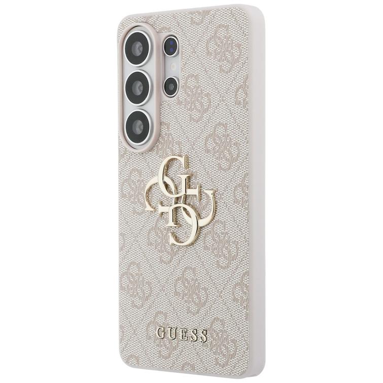 Guess case 4G Big Metal Logo for Samsung Galaxy S26 Ultra pink