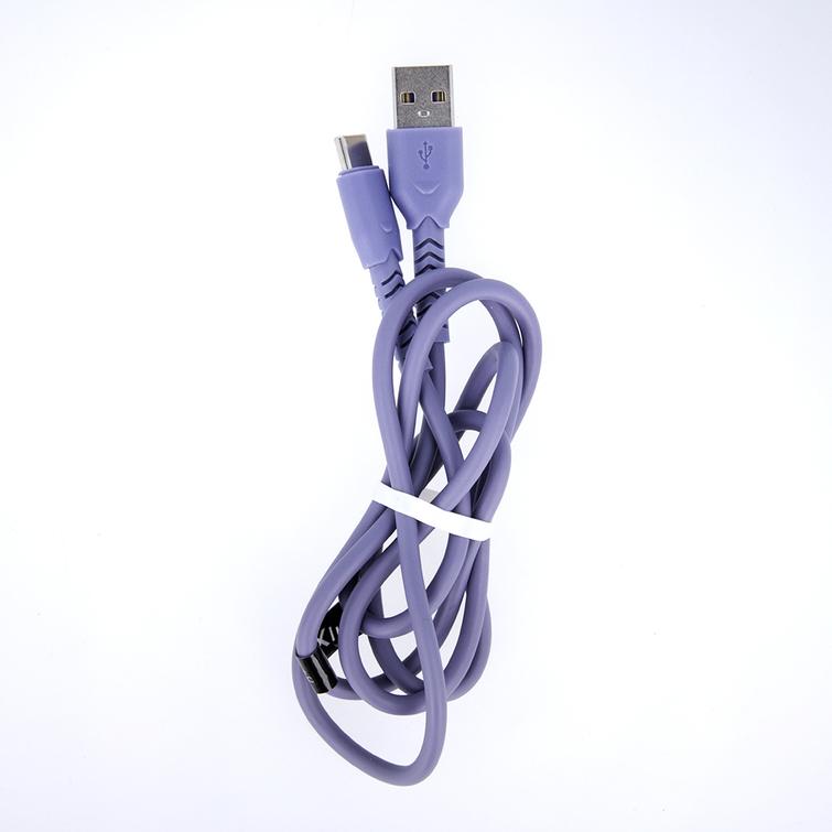 Maxlife MXUC-04 kaapeli USB - USB-C 1,0 m 3A violetti
