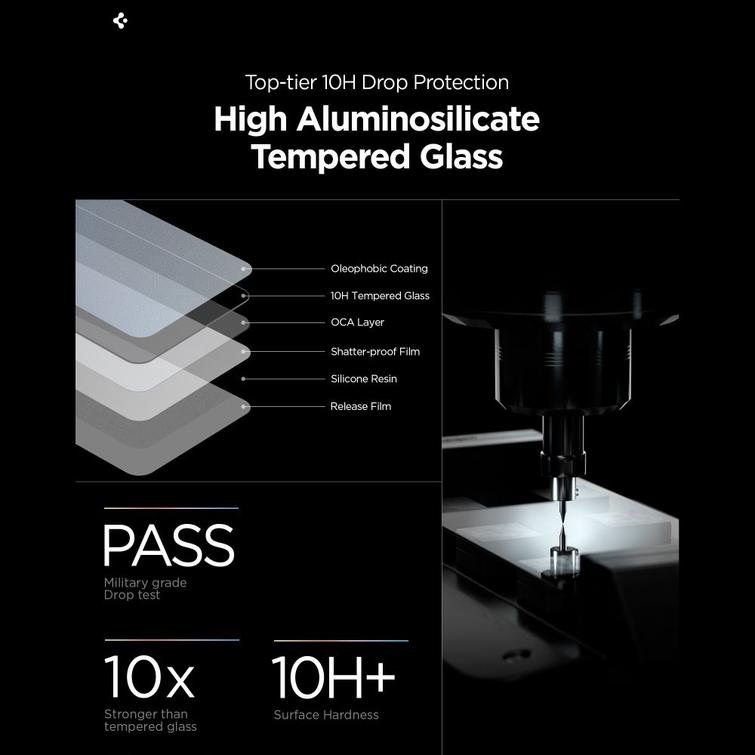 Spigen Tempered glass Glas.Tr "Ez Fit Pro" Hd 2-Pack for Samsung Galaxy S26 clear