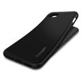 Spigen Liquid Air -suojakuori iPhone 7 / 8 / SE 2020 / SE 2022:lle, musta