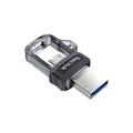 SanDisk-muistitikku 64 Gt USB 3.0 / USB 2.0 -kaksoisasema, 150 Mt/s
